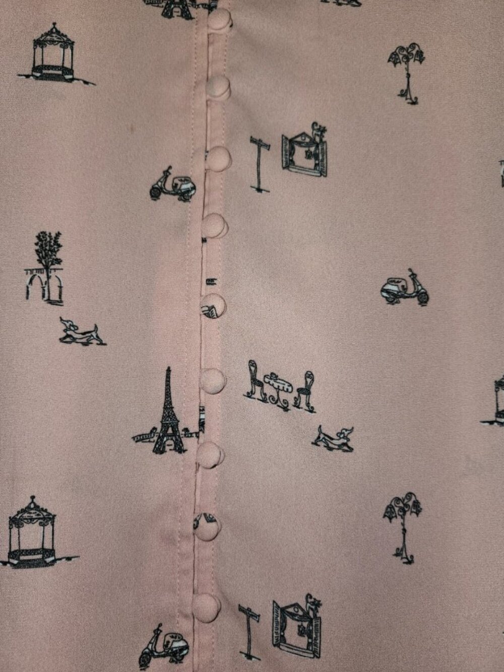 TORRID Paris Blouse - Picture 3 of 3